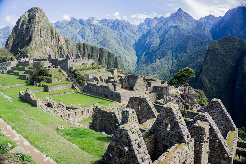 Beleza de Machu Picchu no Peru