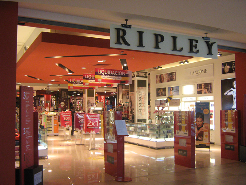 Rede de lojas Ripley em Lima