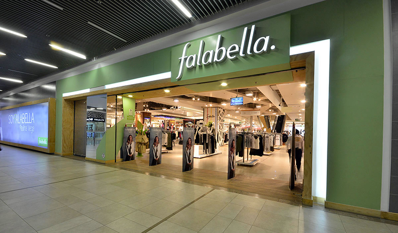 Rede de lojas Saga Falabella em Lima