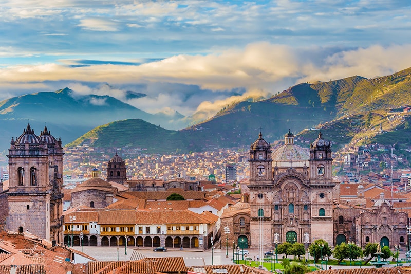Vista da cidade de Cusco