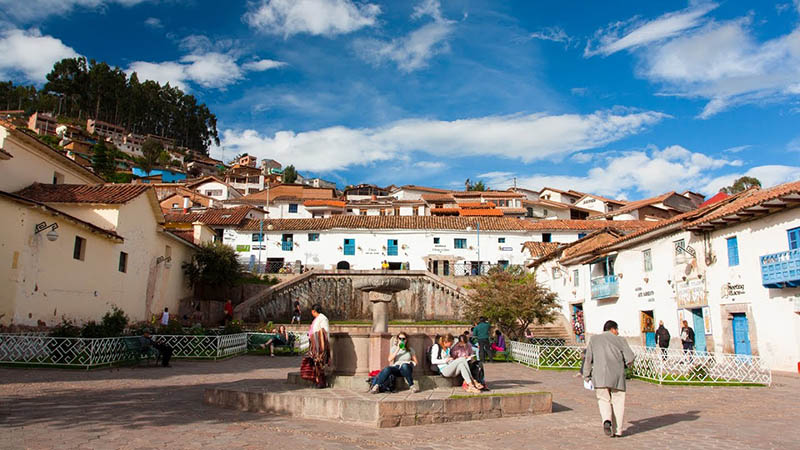 Região de San Blas em Cusco