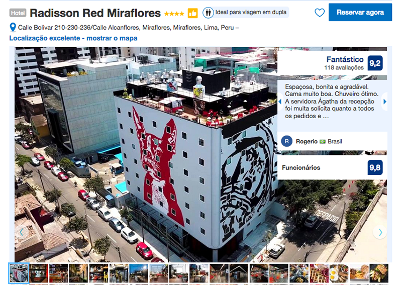 Hotel Radisson Red Miraflores em Lima