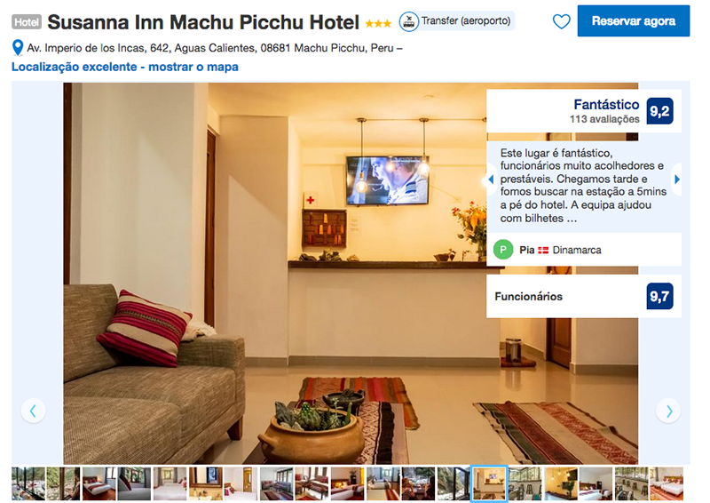 Susanna Inn Machu Picchu Hotel