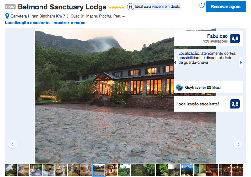 Hotel Belmond Sanctuary Lodge em Machu Picchu