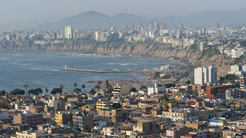 Vista da cidade de Lima