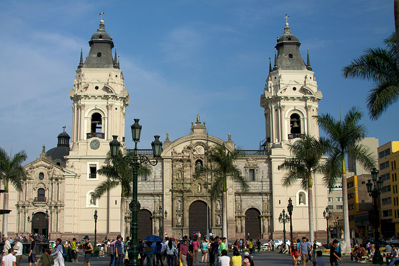 Catedral de Lima no Peru