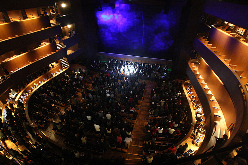 Apresentação no Gran Teatro Nacional em Lima