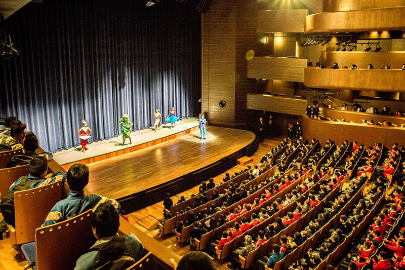 Apresentação no Gran Teatro Nacional em Lima