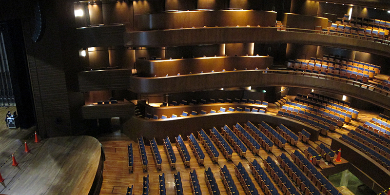 Sala principal do Gran Teatro Nacional em Lima