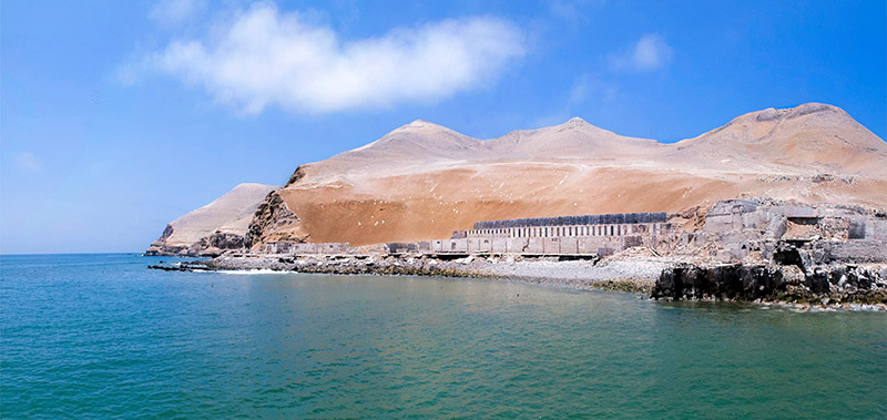 Isla El Fronton em Lima