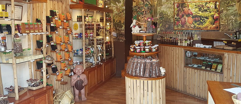 Loja do Museu do Chocolate em Lima 