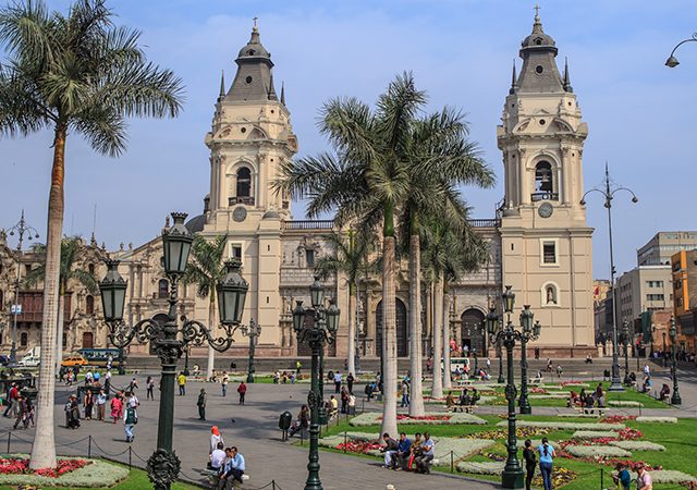 Plaza de Armas em Lima