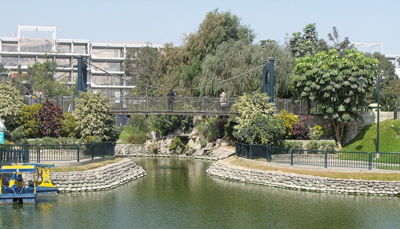 Parque da Amizade em Lima