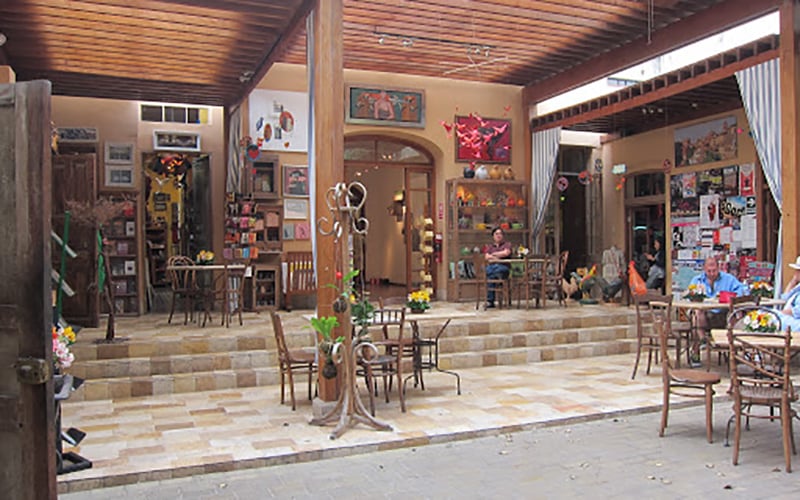Café da Loja de Artesanato Dédalo em Lima