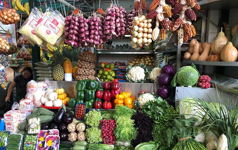 Temperos do Mercado Surquillo em Lima